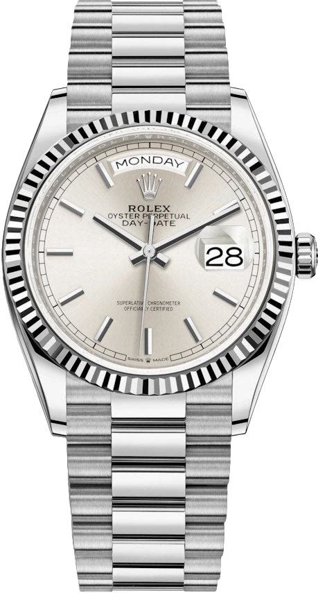 rolex day date white gold onyx dial|rolex 128239.